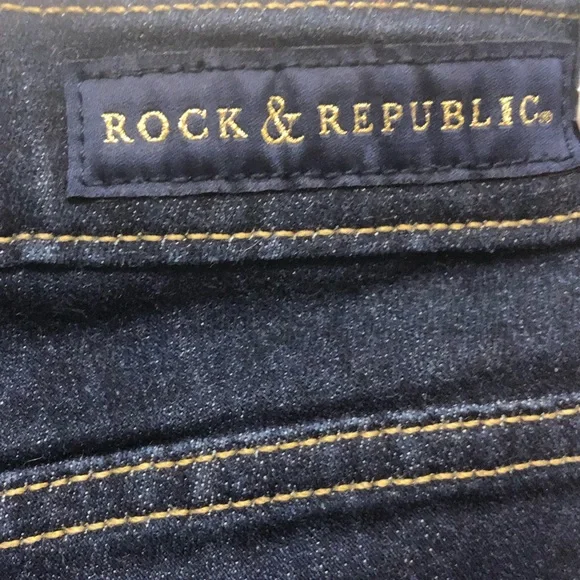 Rock & Republic Kashmiere Legging Dark Wash - Picture 6 of 11